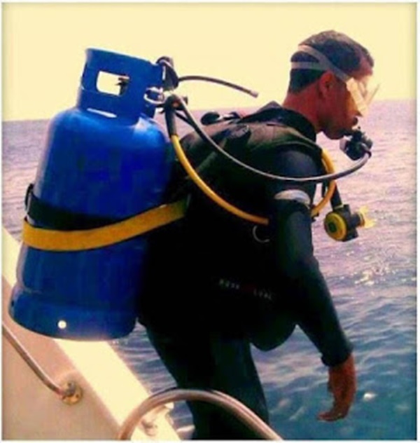 Penggunaan Gas elpiji yang nyeleneh bikin ngakak